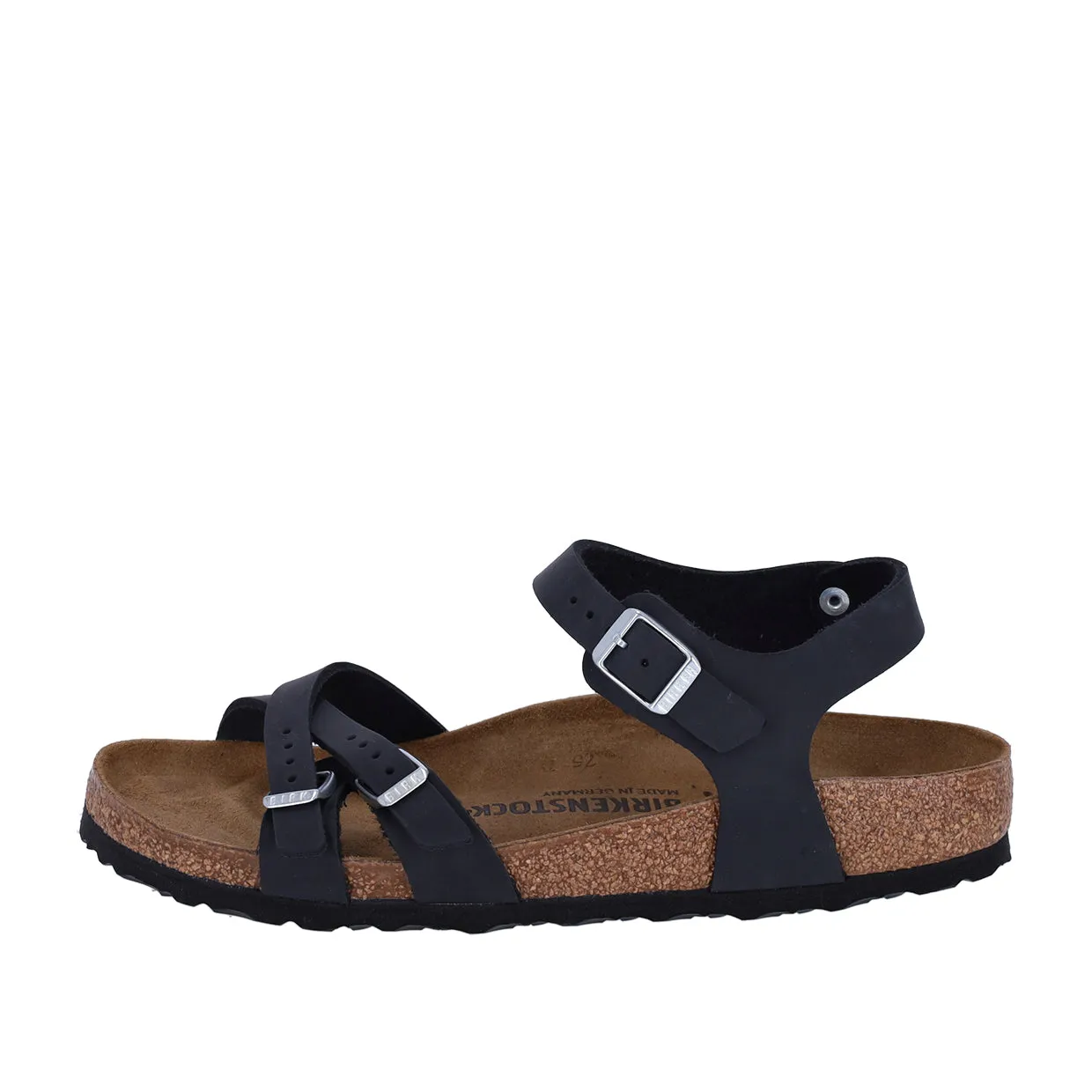 Sandali Birkenstock Kumba Pelle Oliata Nero