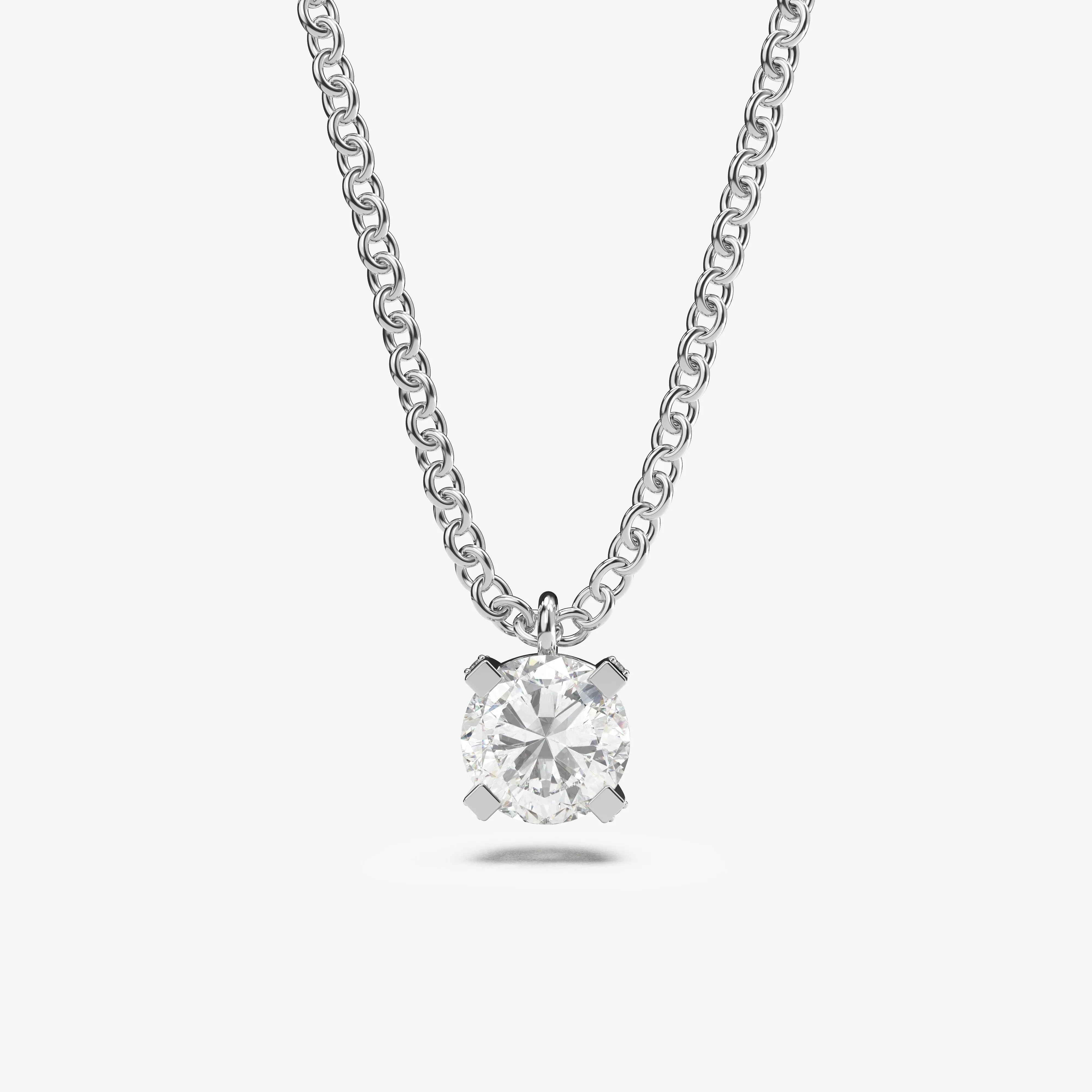 Signature C Solitaire Necklace