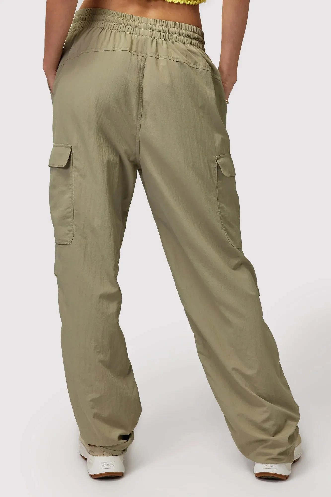 Spiritual Gangster Journey Cargo Pants in Dark Matcha