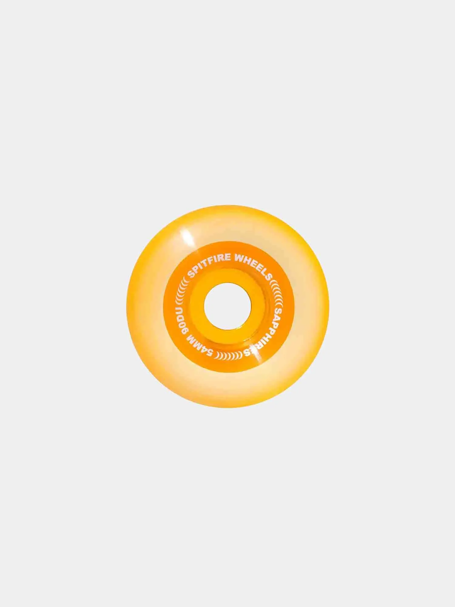 Spitfire 90D Sapphire Wheels - Clear/Orange