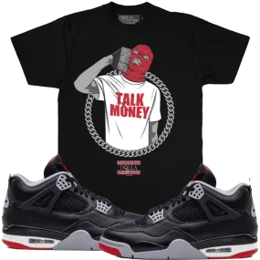 Talk Money Black T Shirt