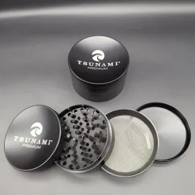 Tsunami Dry Herb Grinder 4 Piece 100mm (XL)