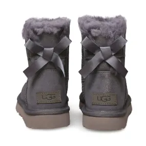 UGG Mini Bailey Bow II Shimmer Nightfall Boots - Women's