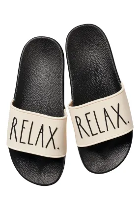 Women's "RELAX" Pool Slides